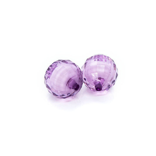Bead in Bead - Globosity 20mm Purple - Affordable Jewellery Supplies