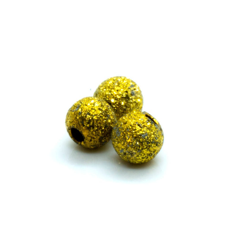Load image into Gallery viewer, Stardust Beads 4mm Gold - Affordable Jewellery Supplies
