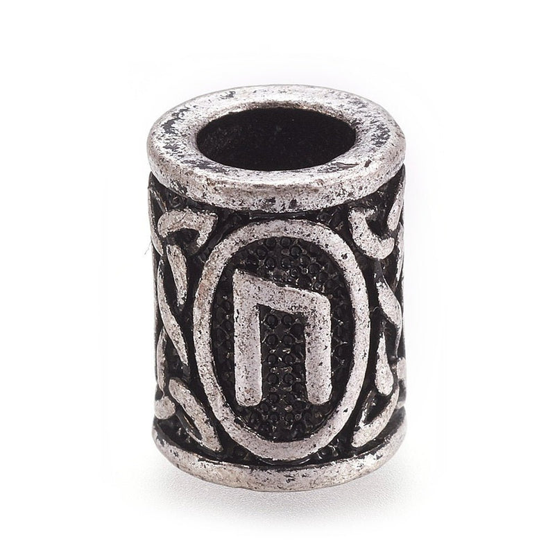 Load image into Gallery viewer, Vintage Rune Beads 13.5mm x 10mm 7 - Affordable Jewellery Supplies

