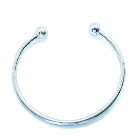 European Charm Bracelet 7cm x 6cm Silver - Affordable Jewellery Supplies