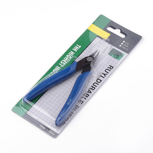 Flush Cutters 12.8cm Royal Blue - Affordable Jewellery Supplies