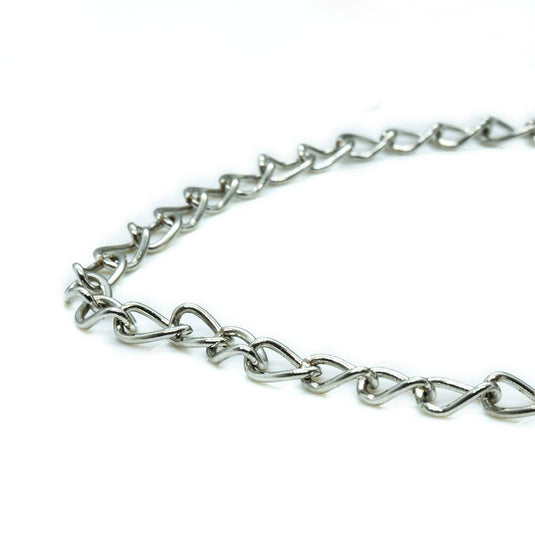 Twist Cable Chain 5.5mm x 48cm length Nickel Plated - Affordable Jewellery Supplies