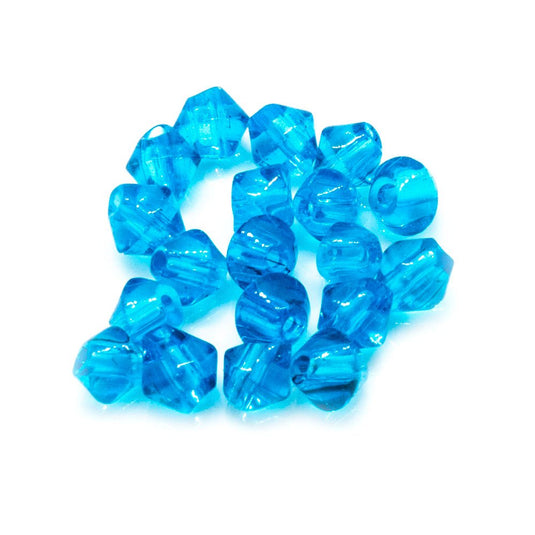 Crystal Glass Bicone 3mm Blue Zircon - Affordable Jewellery Supplies