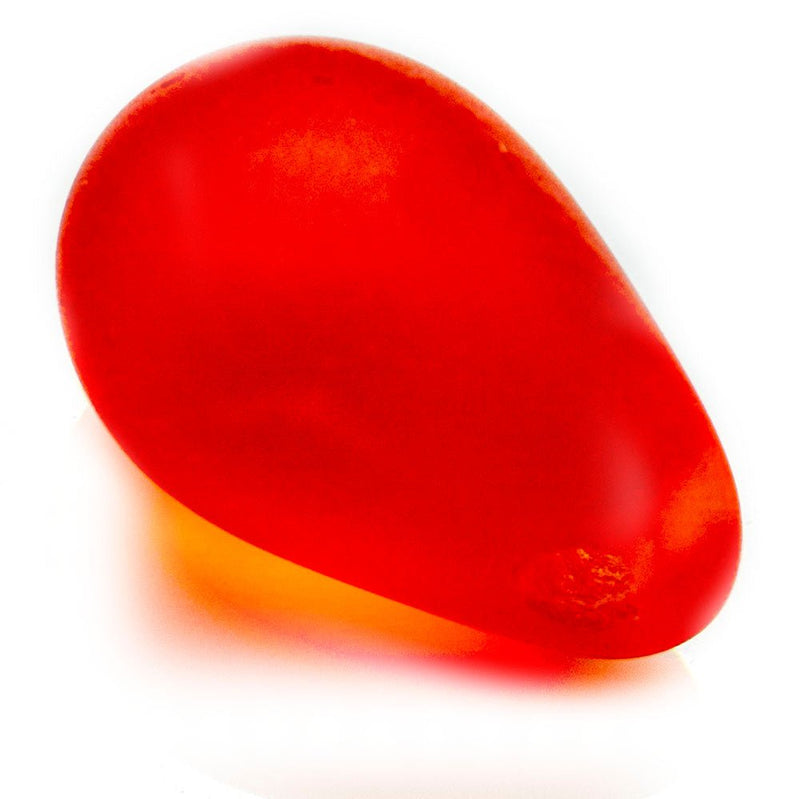 Load image into Gallery viewer, Czech Glass Pressed Teardrop 9mm x 6mm Red - Affordable Jewellery Supplies
