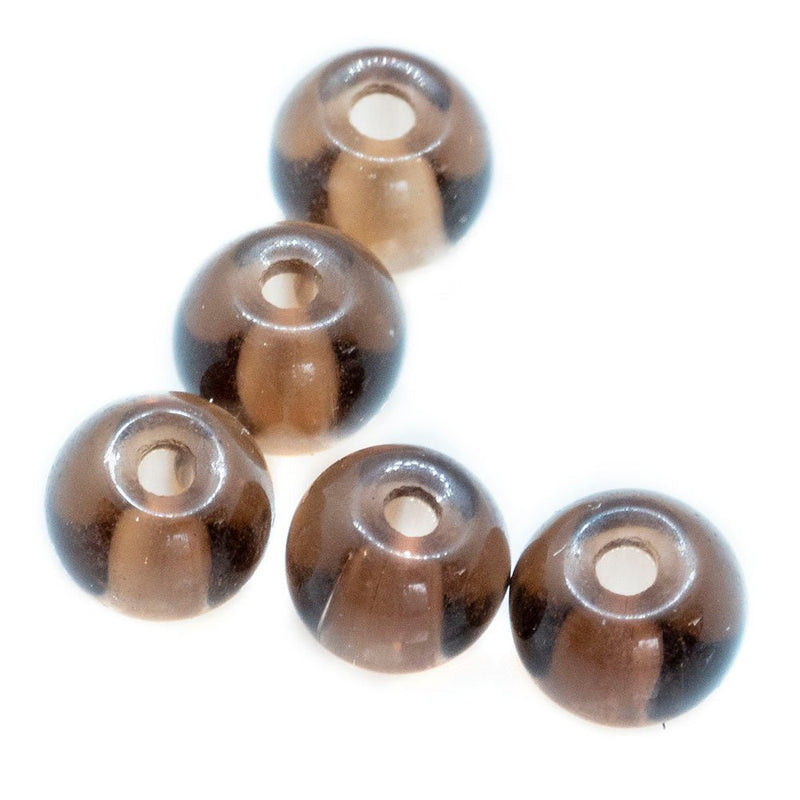 Load image into Gallery viewer, Czech Glass Druk Round 4mm Brown - Affordable Jewellery Supplies

