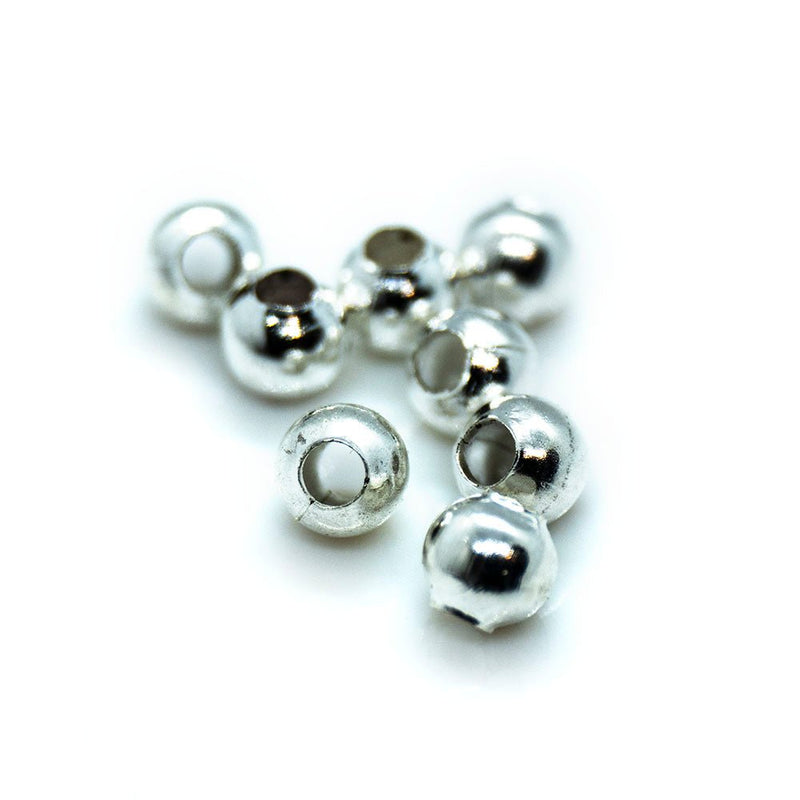 Load image into Gallery viewer, Metal Ball 3mm Silver Plated - Affordable Jewellery Supplies
