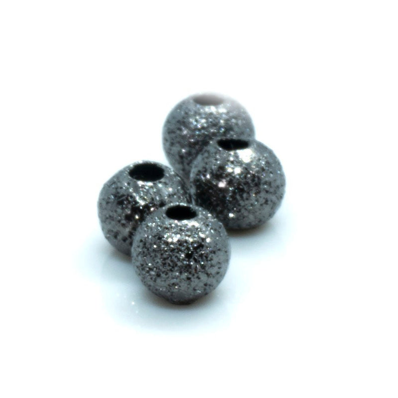 Load image into Gallery viewer, Stardust Beads 4mm Black - Affordable Jewellery Supplies
