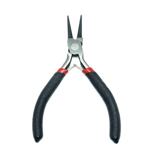 Round Nose Pliers 12.5cm Red and Black - Affordable Jewellery Supplies
