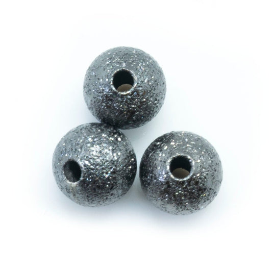Stardust Beads 6mm Black - Affordable Jewellery Supplies