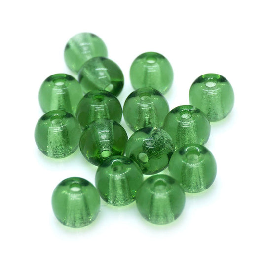Czech Glass Druk Round 4mm Mint Green - Affordable Jewellery Supplies