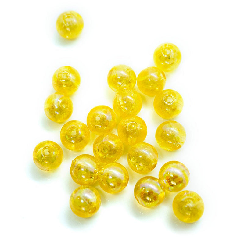 Load image into Gallery viewer, Eco-Friendly Transparent Beads 6mm Butterscotch - Affordable Jewellery Supplies
