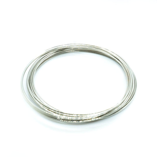 Memory Wire Bracelet 5.5cm Antique Silver - Affordable Jewellery Supplies