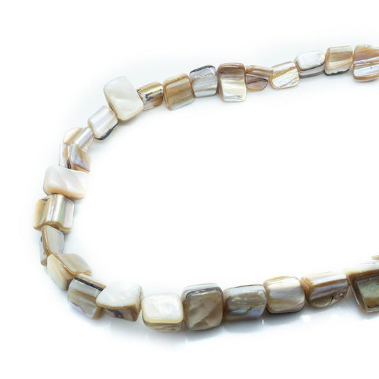 Mother of Pearl 40cm length Natural - Affordable Jewellery Supplies
