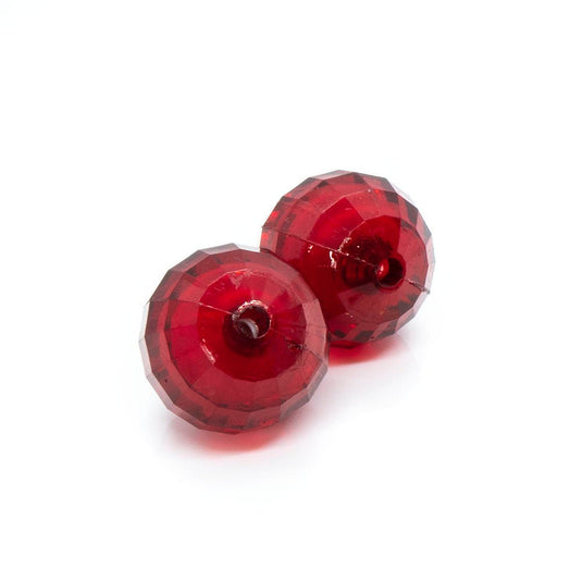 Bead in Bead - Globosity 20mm Crimson - Affordable Jewellery Supplies