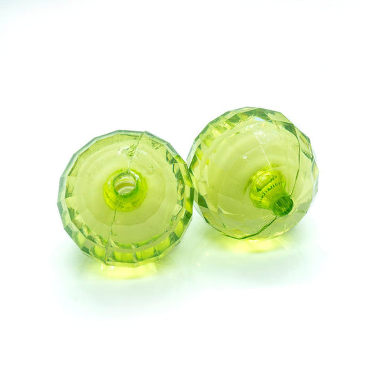 Bead in Bead - Globosity 20mm Green - Affordable Jewellery Supplies