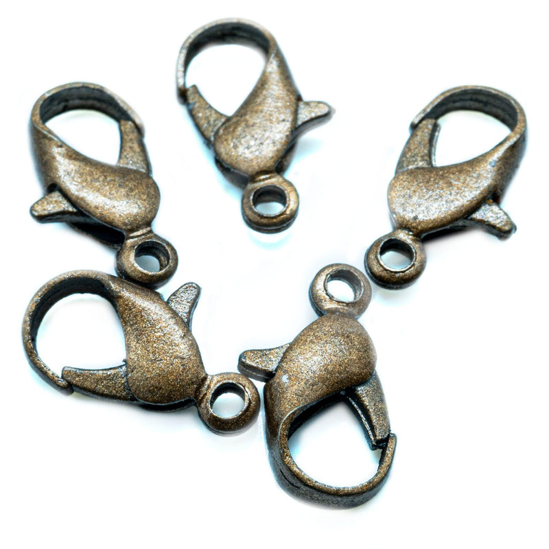 Load image into Gallery viewer, Lobster Claw Clasp 12mm Copper - Affordable Jewellery Supplies
