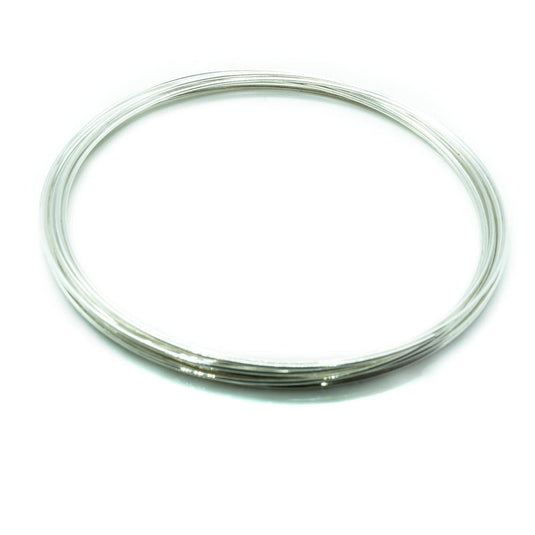 Memory Wire Bracelet 6cm Silver - Affordable Jewellery Supplies