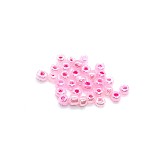 Ceylon Seed Beads 11/0 Pink - Affordable Jewellery Supplies