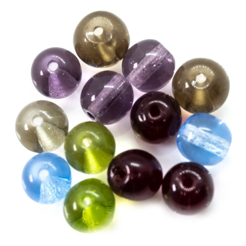 Load image into Gallery viewer, Czech Glass Druk Round 6mm Olivine - Affordable Jewellery Supplies
