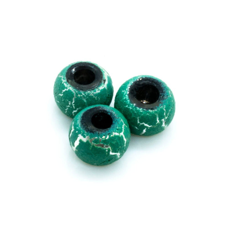 Load image into Gallery viewer, Silver Desert Sun Beads 4mm Green - Affordable Jewellery Supplies
