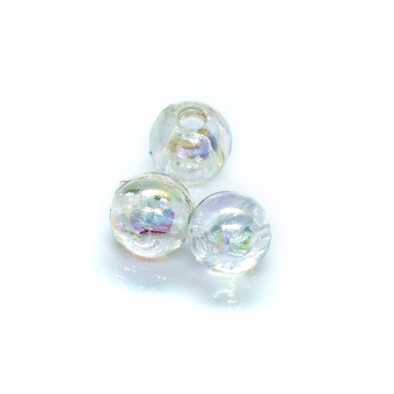 Load image into Gallery viewer, Vacuum Beads 6mm Clear ab - Affordable Jewellery Supplies
