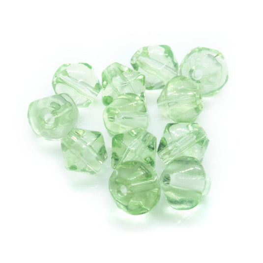 Crystal Glass Bicone 3mm Chrysolite - Affordable Jewellery Supplies