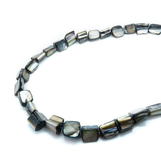 Mother of Pearl 40cm length Black - Affordable Jewellery Supplies