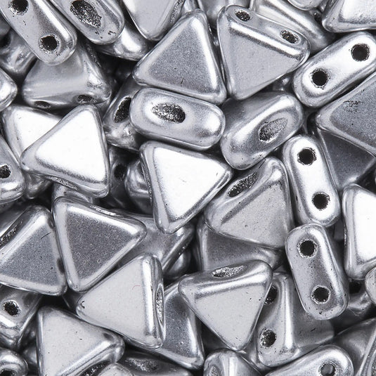 Kheops Par Puca 6 mm Silver Aluminium Matte - Affordable Jewellery Supplies