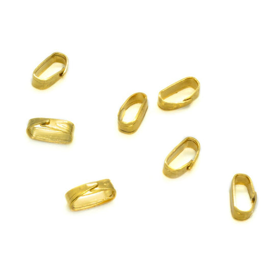 Pendant Bail 6mm Gold Plated - Affordable Jewellery Supplies