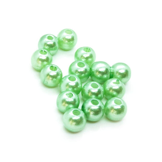 Acrylic Round 6mm Mint - Affordable Jewellery Supplies