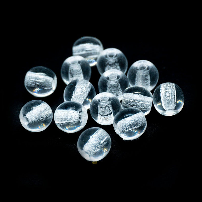 Load image into Gallery viewer, Czech Glass Druk Round 4mm Crystal - Affordable Jewellery Supplies
