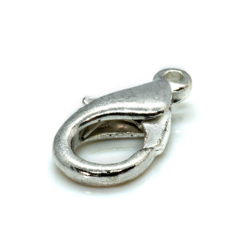 Load image into Gallery viewer, Lobster Claw Clasp 17mm Silver - Affordable Jewellery Supplies
