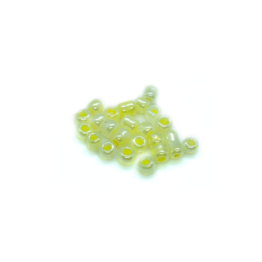 Ceylon Seed Beads 11/0 Yellow - Affordable Jewellery Supplies